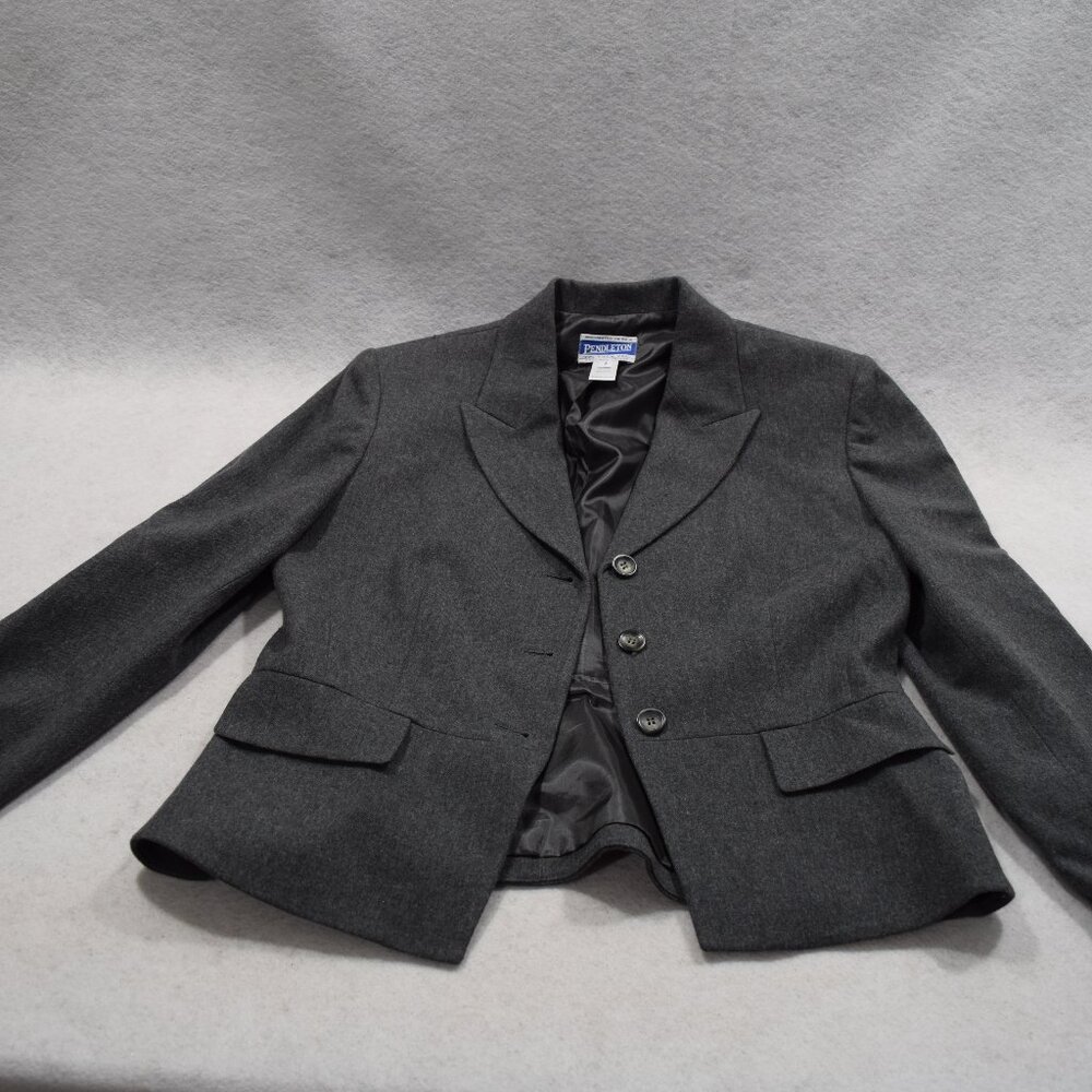 Vintage Pendleton 100% Wool Jacket & Skirt Set Jacket 8 Skirt 10